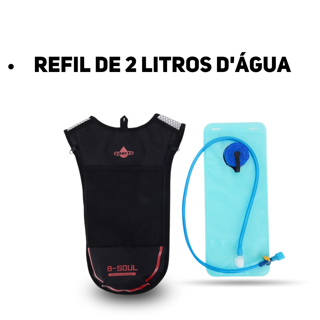 Mochila de Hidratação + Refil 2L - PacePro